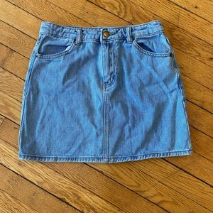 Basic Jean Skirt
